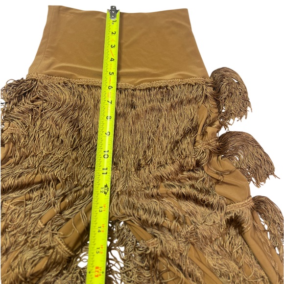 Norma Kamali Boot Pant All Over Fringe - Picture 3 of 9